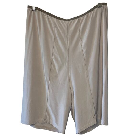 Undersummer Nude High Waisted Silky Slip Shorts/ Biker Shorts Size 2X - Picture 1 of 11